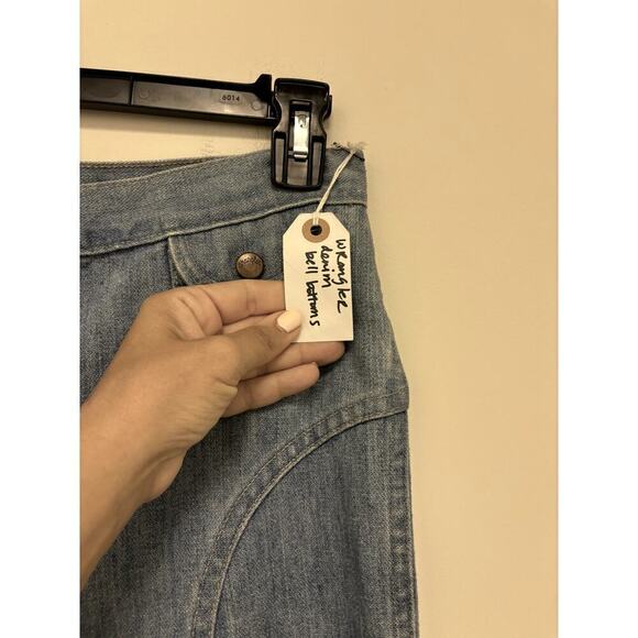 Vintage Wrangler Bell Bottom Jeans 70s - Picture 3 of 6
